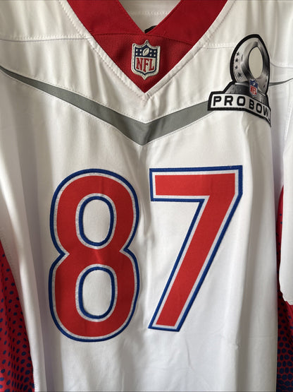 Men’s Nike Travis Kelce #87 Kansas City Chiefs 2022 Pro Bowl Jersey Sz L - RARE