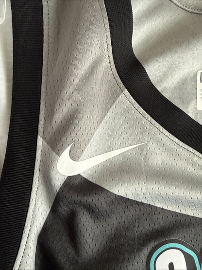 Men’s Nike x KAWS Cam Johnson #2 Brooklyn Nets City NBA Jersey Sz 52 Black RARE