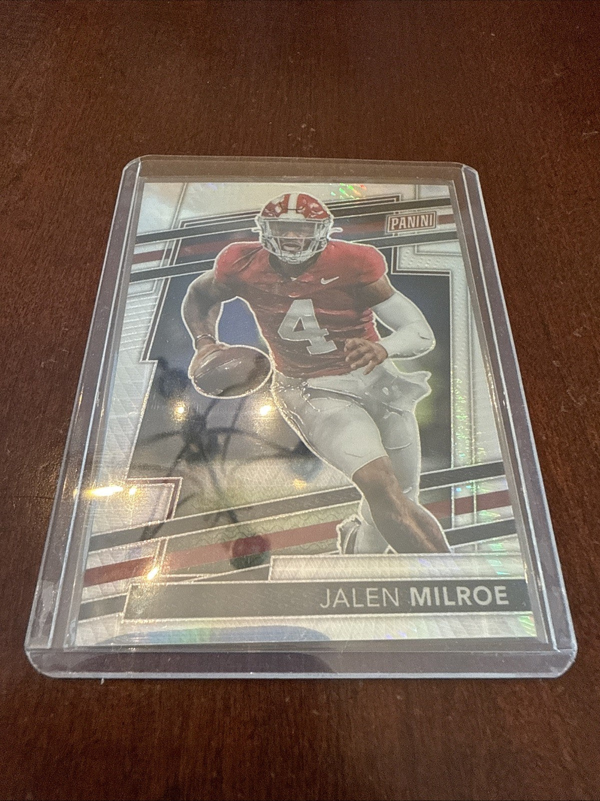 2024 Panini The National VIP Gold Pack Jalen Milroe Hyper Prizm #RP7 Alabama