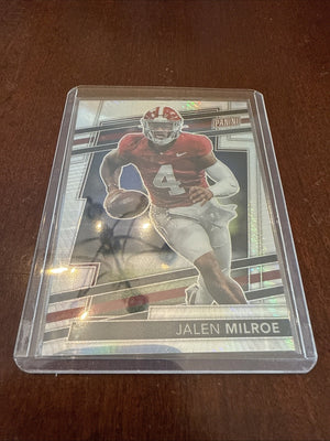 2024 Panini The National VIP Gold Pack Jalen Milroe Hyper Prizm #RP7 Alabama