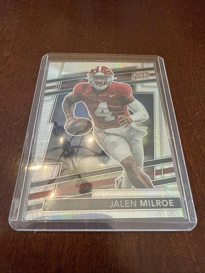 2024 Panini The National VIP Gold Pack Jalen Milroe Hyper Prizm #RP7 Alabama