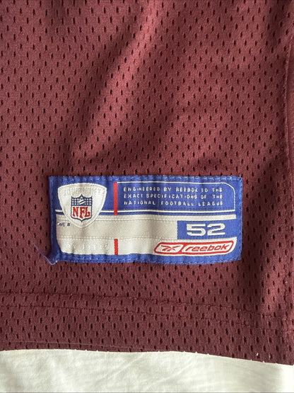 Men’s Reebok Clinton Portis #26 Washington Redksins Stitched Jersey Sz 52 - RARE