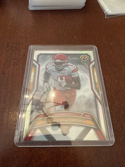 2024 Topps Resurgence Refractor Xavier Worthy RC #143