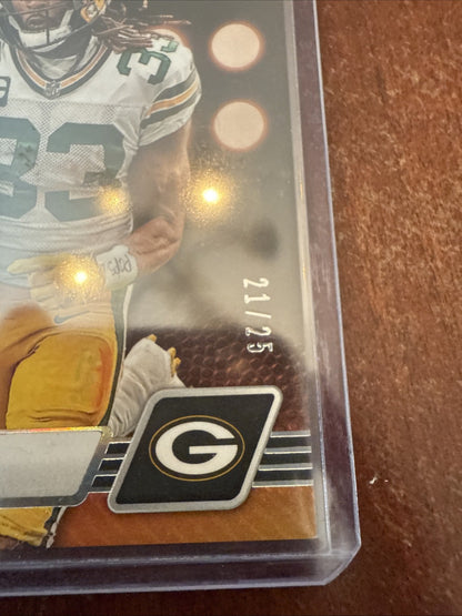 2023 Panini Zenith - Aaron Jones #35 4th Down /25