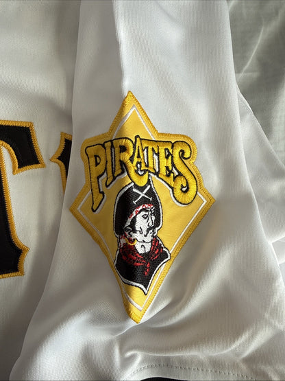 Mens Mitchell & Ness Barry Bonds #24 Pittsburgh Pirates 1988 Jersey Sz M - NWT