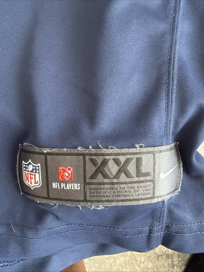 Men’s Nike Julio Jones #2 Tennessee Titans Vapor Lmtd Jersey Sz 2XL - Blue RARE