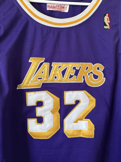 Men’s Mitchell & Ness Magic Johnson #32 1979-80 LA Lakers Jersey Sz 54 - RARE