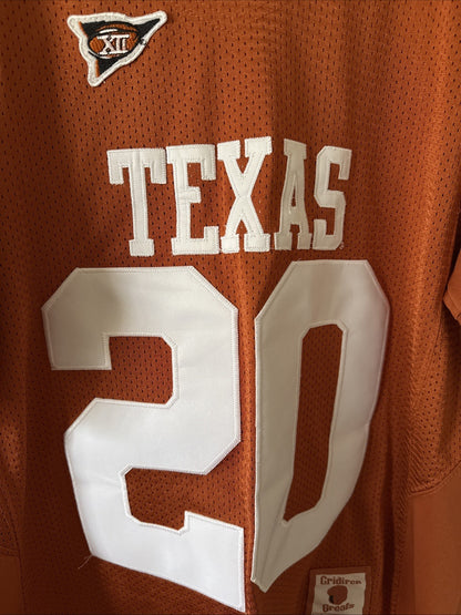 Men’s Gridiron Greats Earl Campbell #20 Texas Longhorns 1977 Jersey - Sz 50 RARE