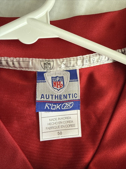 Men’s Reebok Chris Cooley #47 Washington Redskins Authentic Jersey Sz 50 - RARE