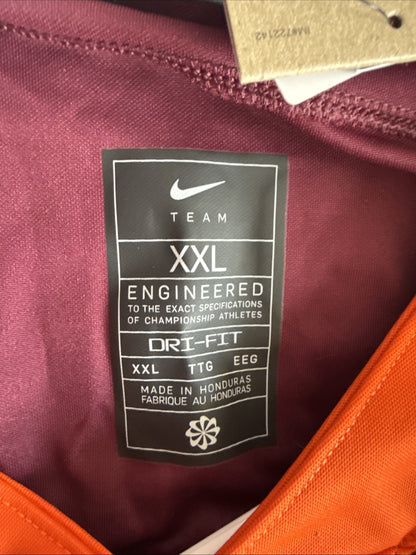 Men’s Nike Jordan Tapscott #81 Autographed VT Hokies Jersey Sz 2XL - NWT RARE