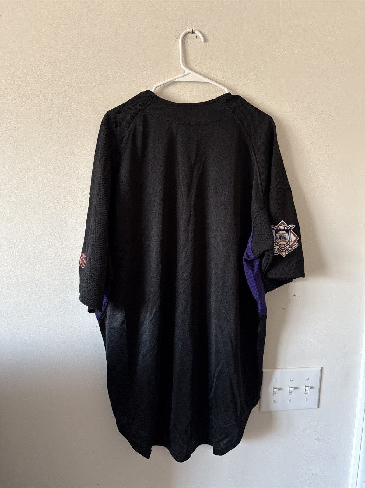 Men’s Nike Arizona Diamondbacks Snake Edition MLB Jersey Sz L - Black NWT