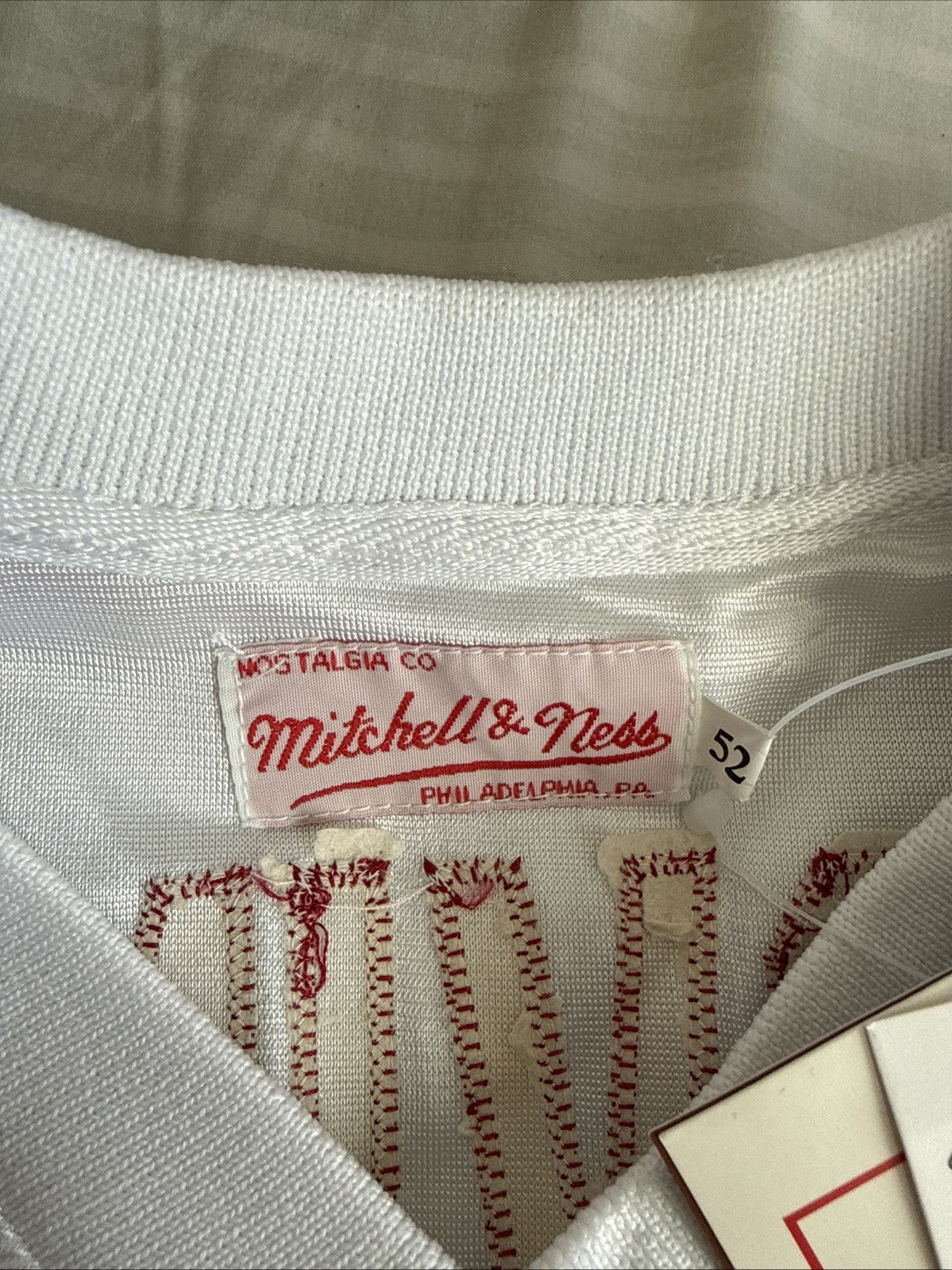 Men’s Mitchell & Ness Ricky Ervins #32 Redskins Throwback Jersey Size 52 - NWT