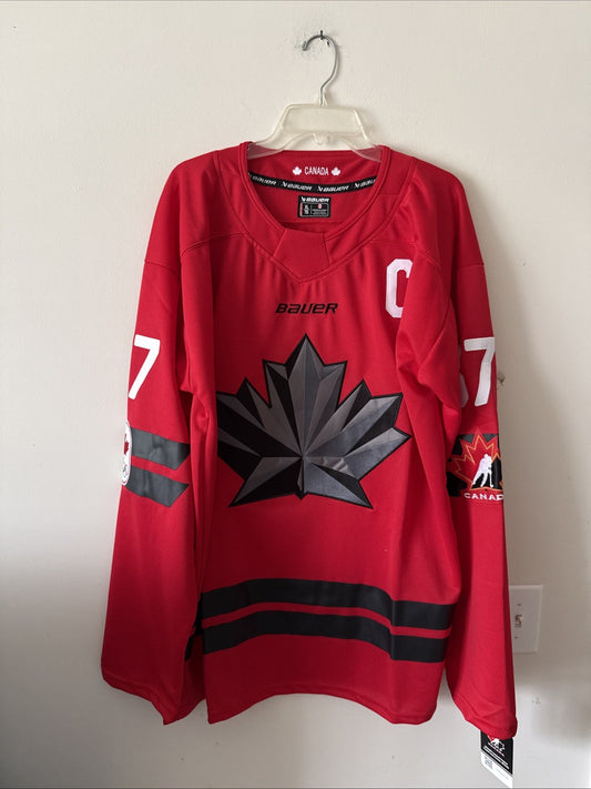 Men’s Bauer Sidney Crosby #87 Team Canada 2026 Olympics Jersey Sz XL NWT RARE