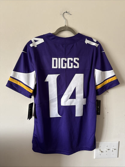 Men’s Nike Stefon Diggs #14 Minnesota Vikings Vapor Limited Jersey Sz S NWT RARE