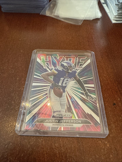 2021 Panini Prizm Hype Justin Jefferson #H-5