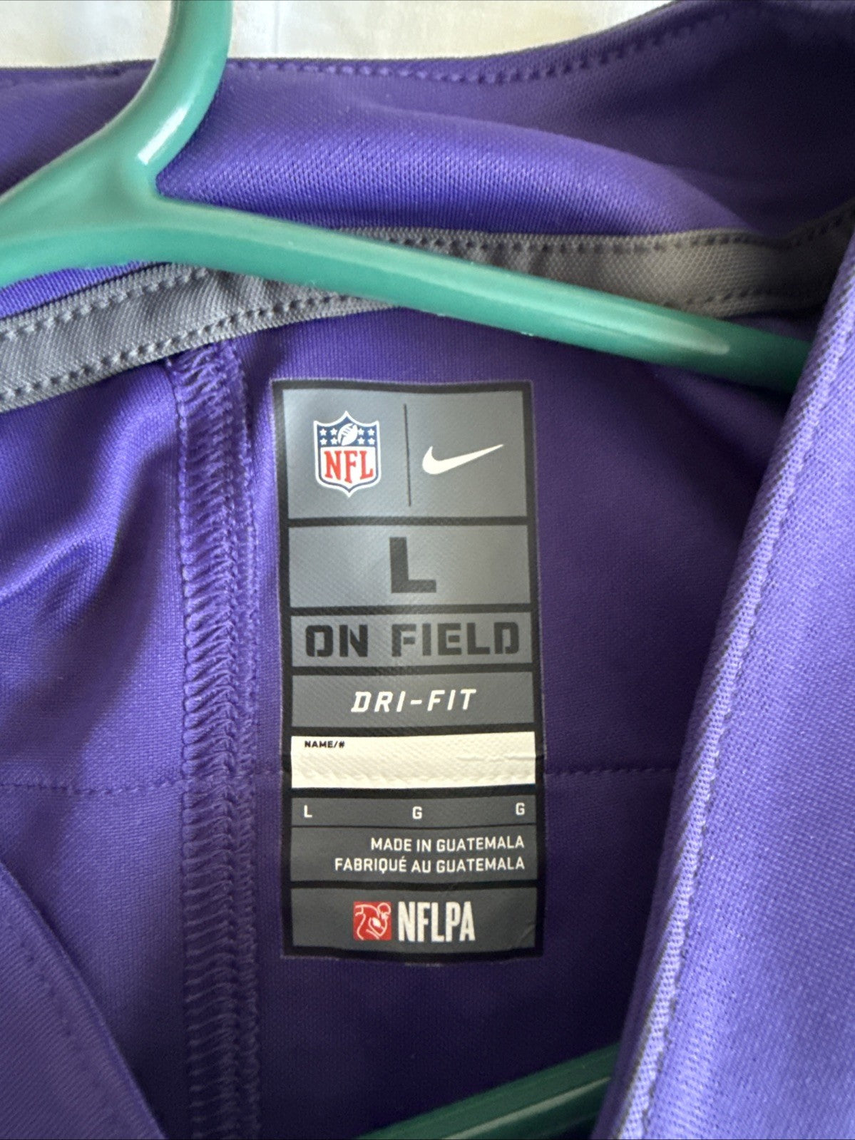 Men’s Nike CJ Mosley #57 Baltimore Ravens Color Rush Vapor Lmtd Jersey Sz L RARE