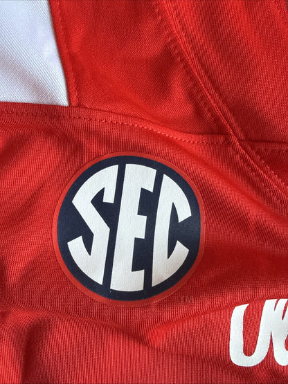Men’s Nike Eli Manning #10 Ole Miss Rebels NCAA Jersey Sz M - Red RARE