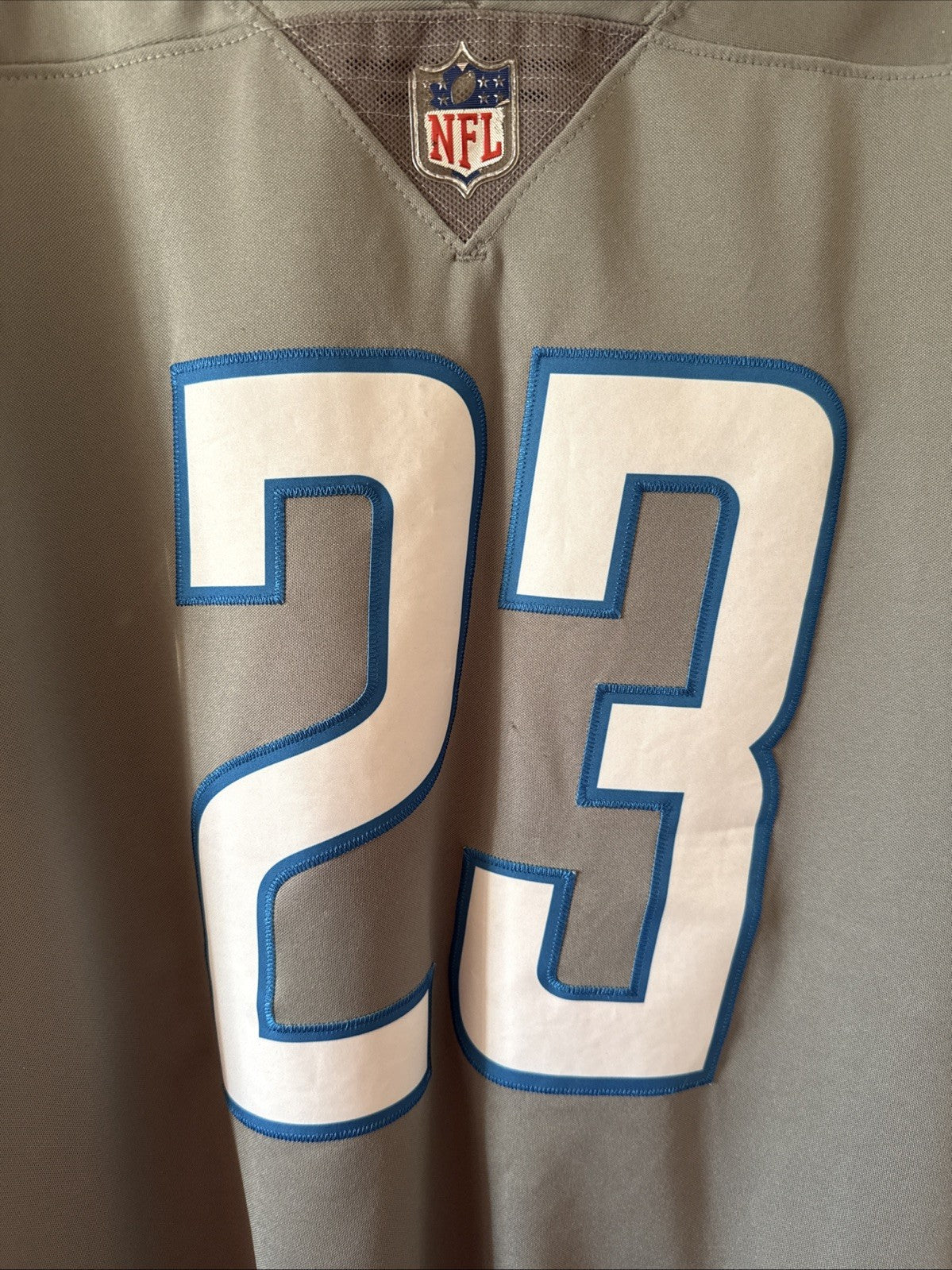 Men’s Nike Darius Slay Jr #23 Detroit Lions Vapor Lmtd Alt Jersey Sz L - RARE