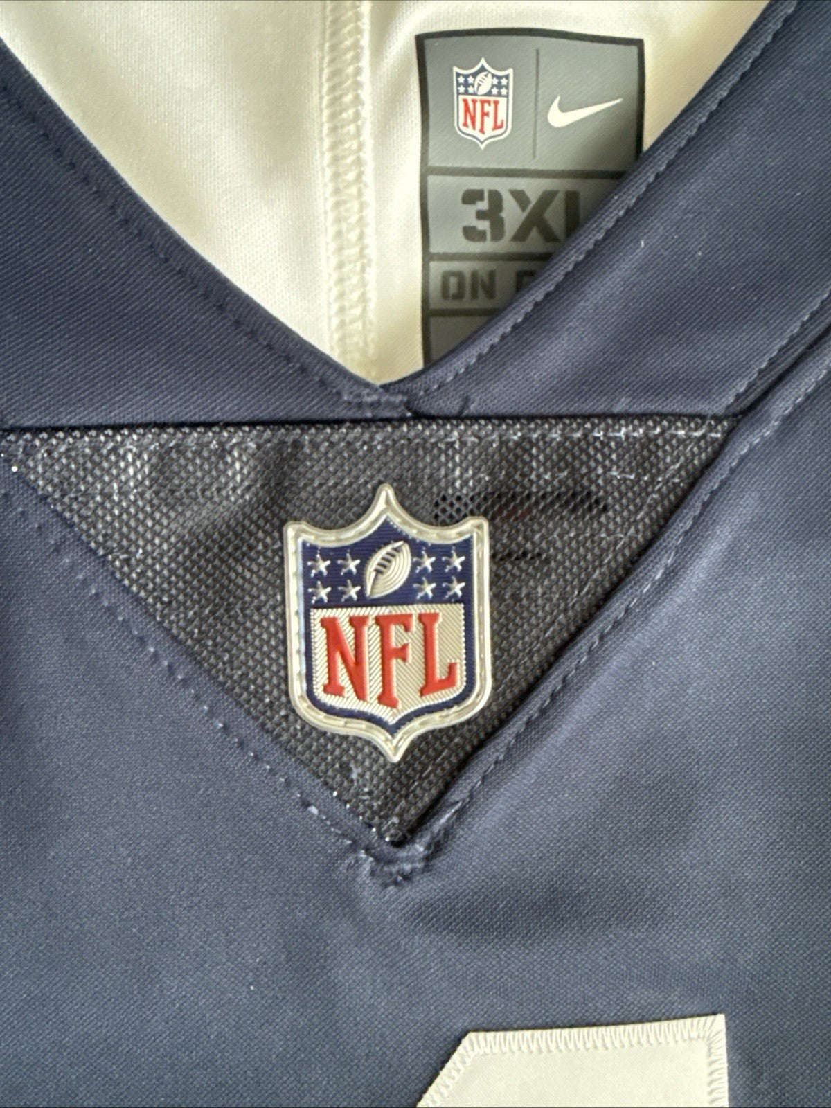 Mens Nike Dak Prescott #4 Dallas Cowboys VAPOR LMTD Throwback NFL Jersey Sz 3XL