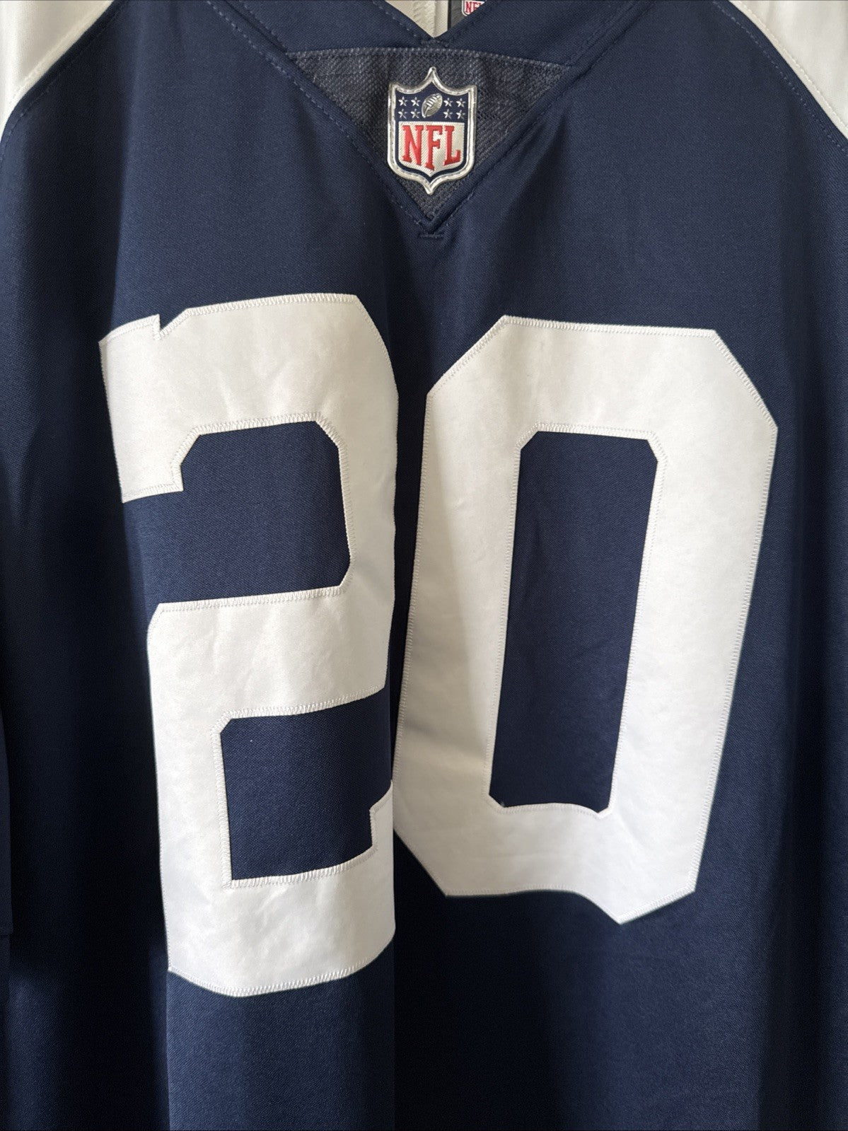 Men’s Nike Tony Pollard #20 Dallas Cowboys Vapor Lmtd Throwback Jersey Sz 3XL