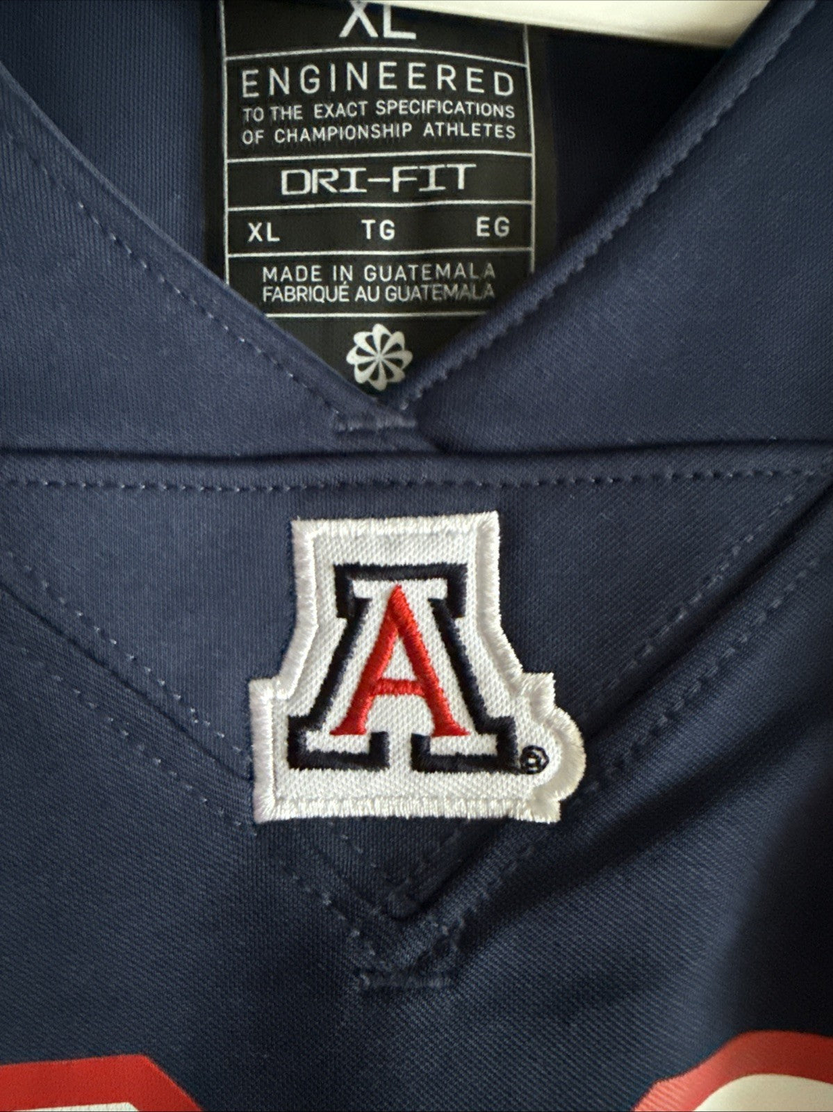 Men’s Nike Tedy Bruschi #68 Arizona Wildcats 2025 Alumni NCAA Jersey Sz XL RARE