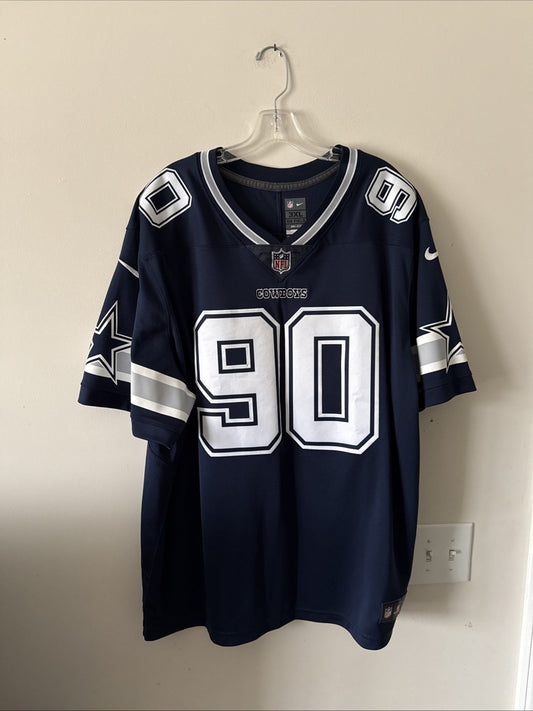 Men’s Nike DeMarcus Lawrence #90 Dallas Cowboys Vapor Lmtd Jersey Sz 3XL - RARE