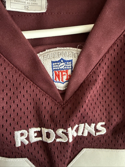 Men’s Reebok Clinton Portis #26 Washington Redksins Stitched Jersey Sz 52 - RARE