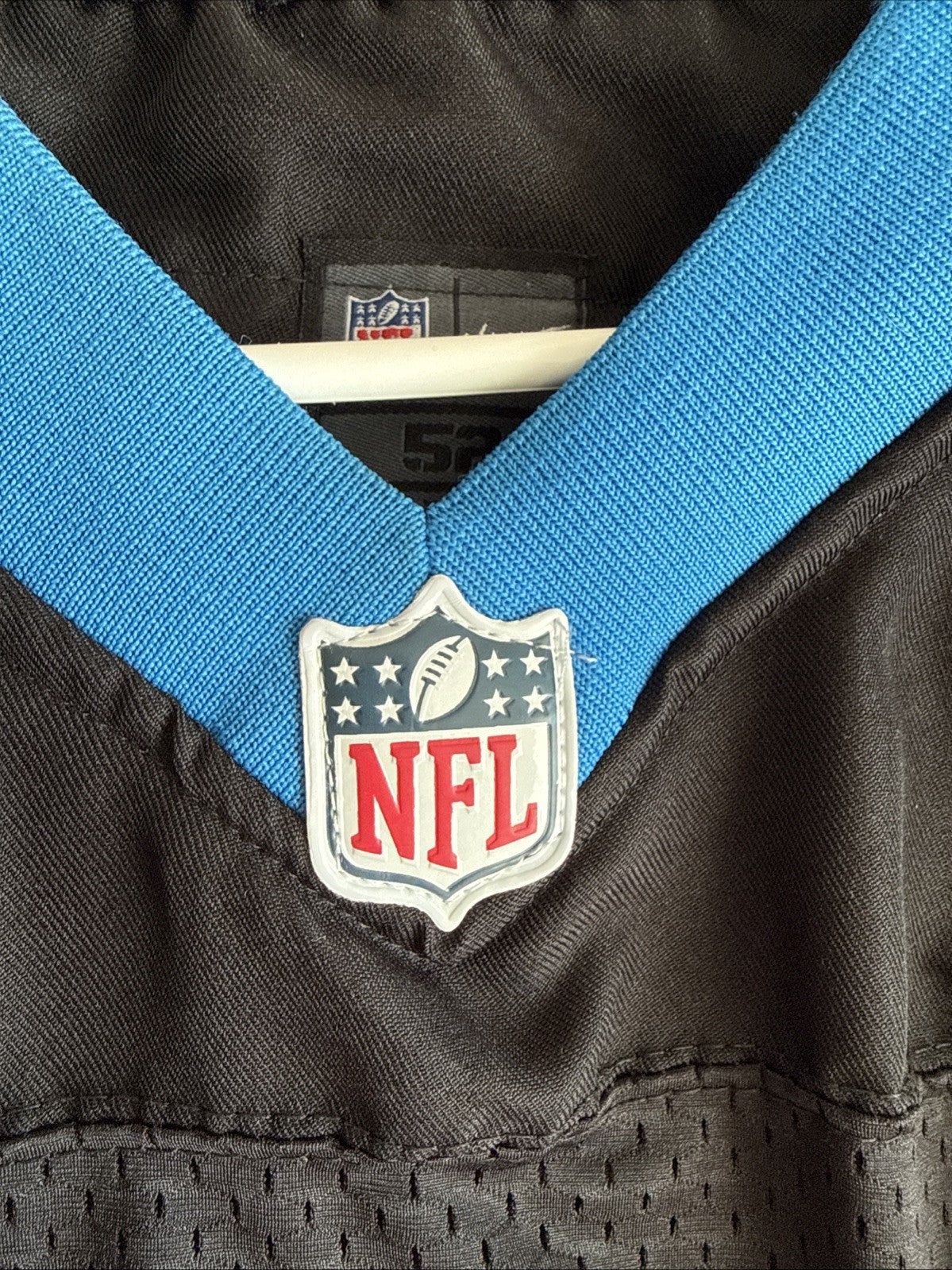 Men’s Nike Cam Newton #1 Carolina Panthers 20th Anniversary Jersey Sz 52 - RARE