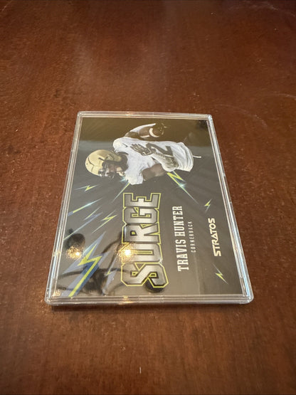 2025 Pulse Stratos Travis Hunter SURGE Rookie /40 Colorado #12 RC