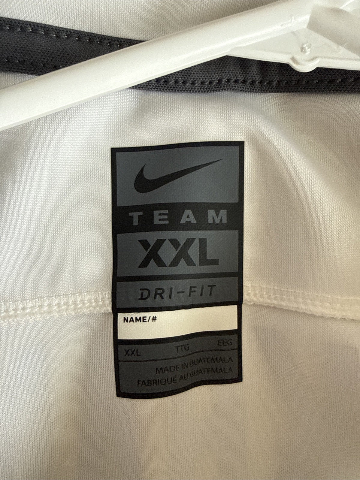 Men’s Nike Odell Beckham Jr #3 LSU Tigers NCAA DriFit Jersey Sz 2XL - White RARE