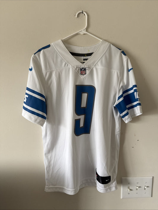 Men’s Nike Matthew Stafford #9 Detroit Lions Vapor Lmtd Jersey Sz S - White RARE