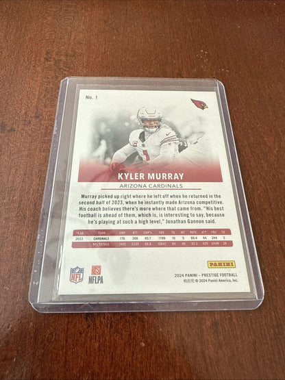 2024 Prestige Xtra Points Red Kyler Murray 040/399 Arizona Cardinals #1