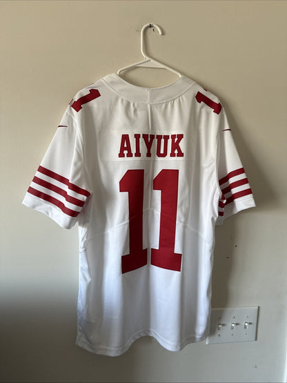 Men’s Nike Brandon Aiyuk #11 San Francisco 49ers Vapor Lmtd Jersey Sz L - RARE