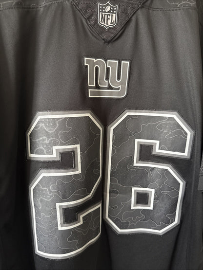 Men's Nike Saquon Barkley #26 New York Giants RFLCTV Limited Jersey Sz XL RARE