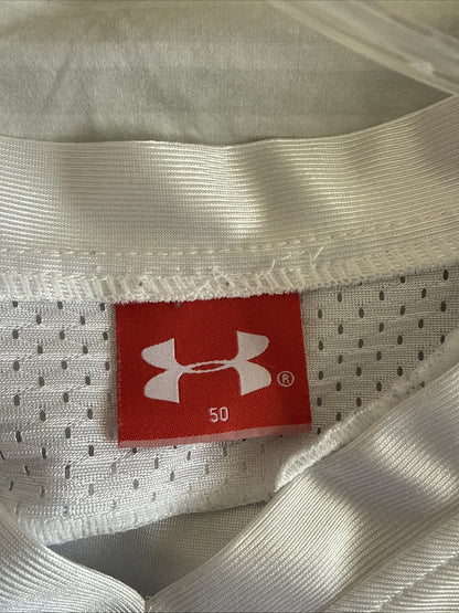 Men’s Under Armour Bo Jackson #34 Auburn Tigers NCAA Jersey Sz 50 - White
