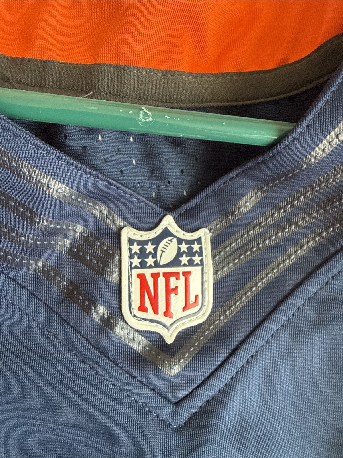 Men’s Nike John Elway#7 Denver Broncos Authentic NFL Jersey Sz 48 - Blue RARE