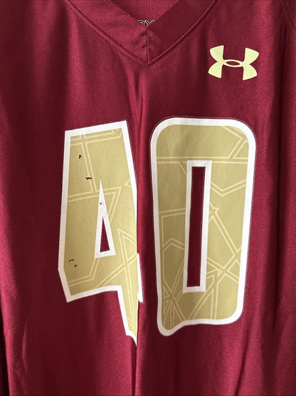 Men’s Under Armour Luke Kuechly #40 Boston College Eagles Jersey Sz 2XL - RARE