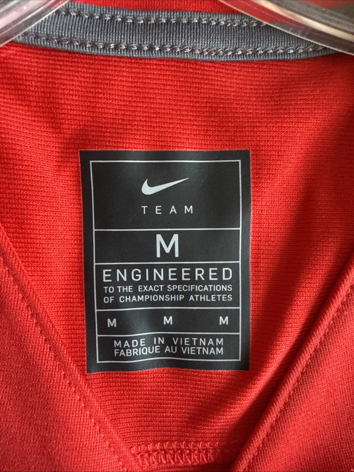 Men’s Nike Eli Manning #10 Ole Miss Rebels NCAA Jersey Sz M - Red RARE