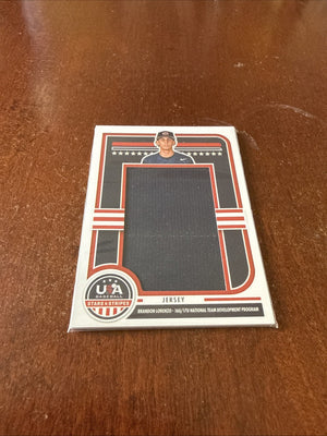 2025 Panini Stars and Stripes - 16u/17u Brandon Lorenzo Jersey Patch /30 #JMJ-BL