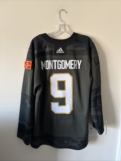 Men's adidas Camo Vegas Golden Knights Military Appreciation Jersey Sz 50 RARE