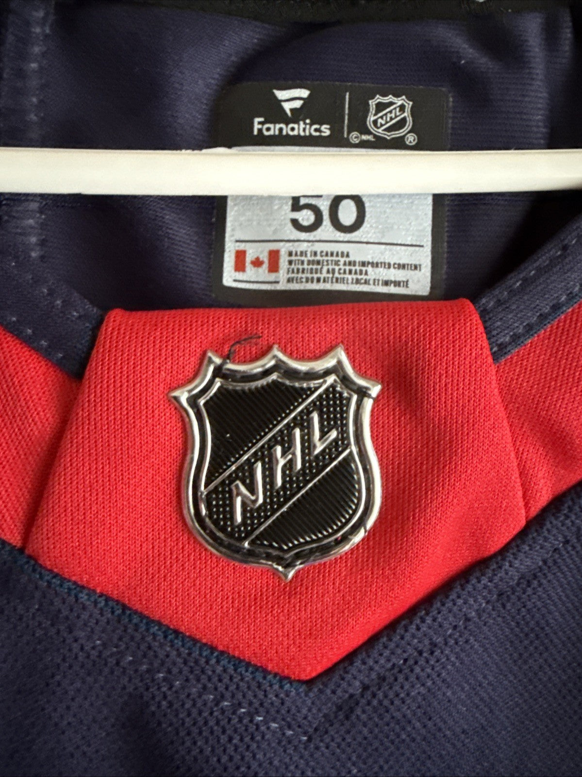 Men’s Fanatics Mark Scheifele #55 Winnipeg Jets NHL Jersey Sz 50 - Blue RARE