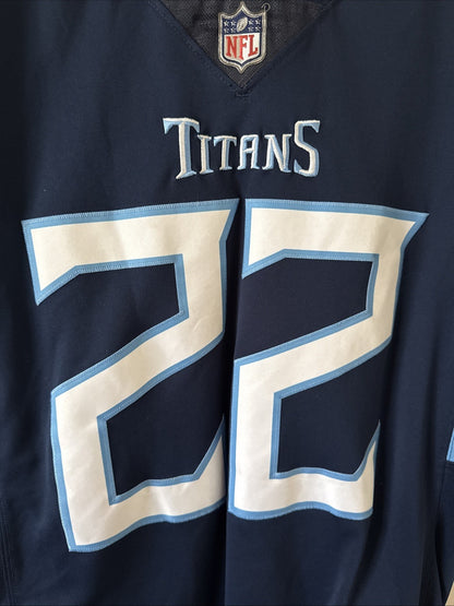 Men’s Nike Tennessee Titans Derrick Henry #22 Vapor Limited Jersey Sz S - RARE
