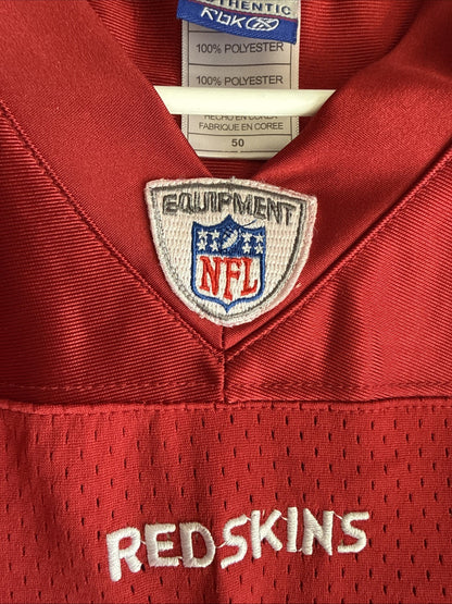 Men’s Reebok Chris Cooley #47 Washington Redskins Authentic Jersey Sz 50 - RARE