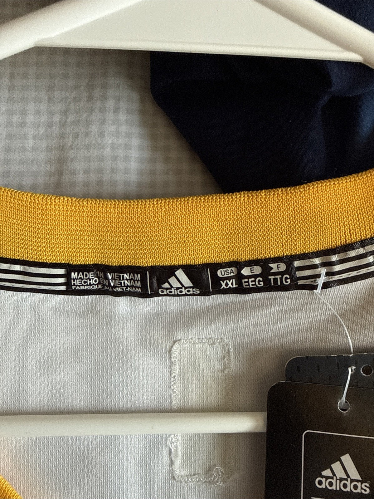 Men’s adidas Stephen Curry #30 Golden State Warriors Jersey Sleeved Sz 2XL - NWT