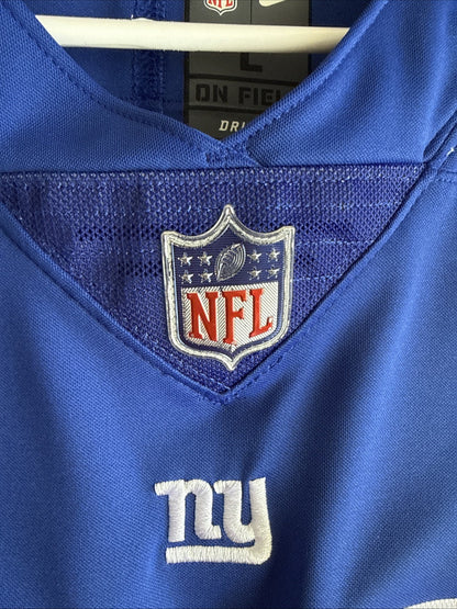 Men’s Nike Saquon Barkley #26 New York Giants Vapor Lmtd Jersey Sz L - Blue RARE