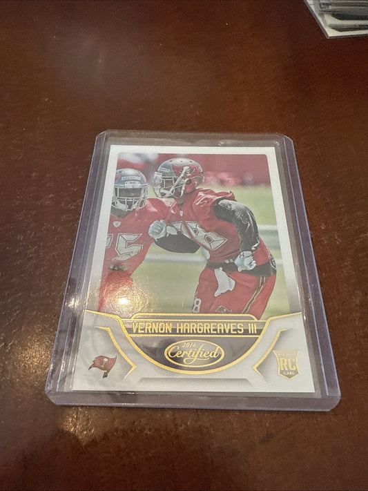 2016 Certified Rookies /999 Vernon Hargreaves III #176 Rookie RC