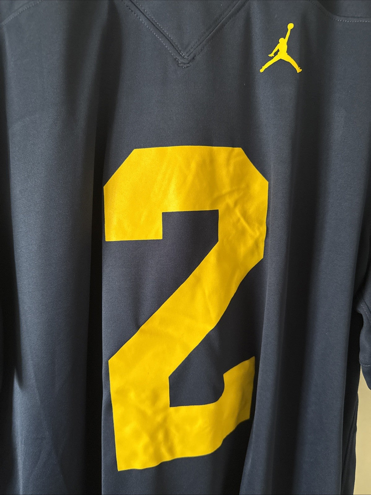 Men’s Nike Charles Woodson #2 Michigan Wolverines NCAA Jersey Sz XL - Blue RARE