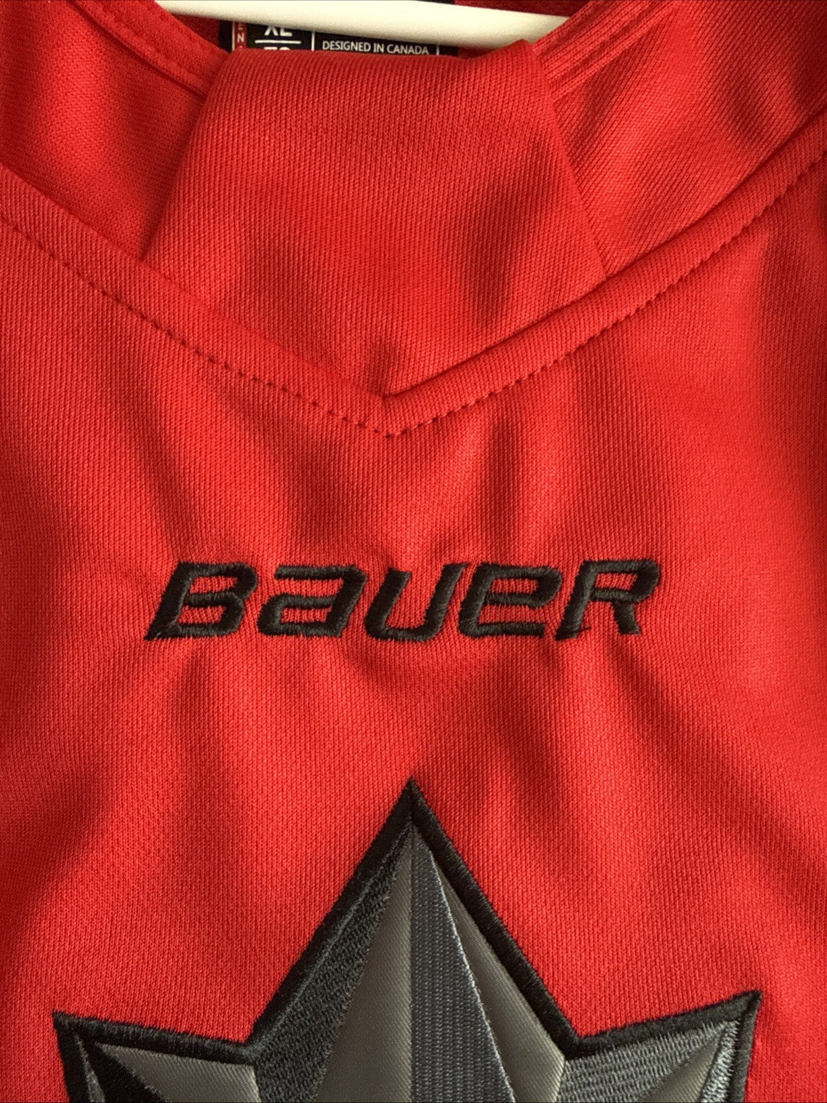 MEN’S BAUER NATHAN MACKINNON #29 TEAM CANADA 2026 OLYMPIC JERSEY SZ XL RED RARE