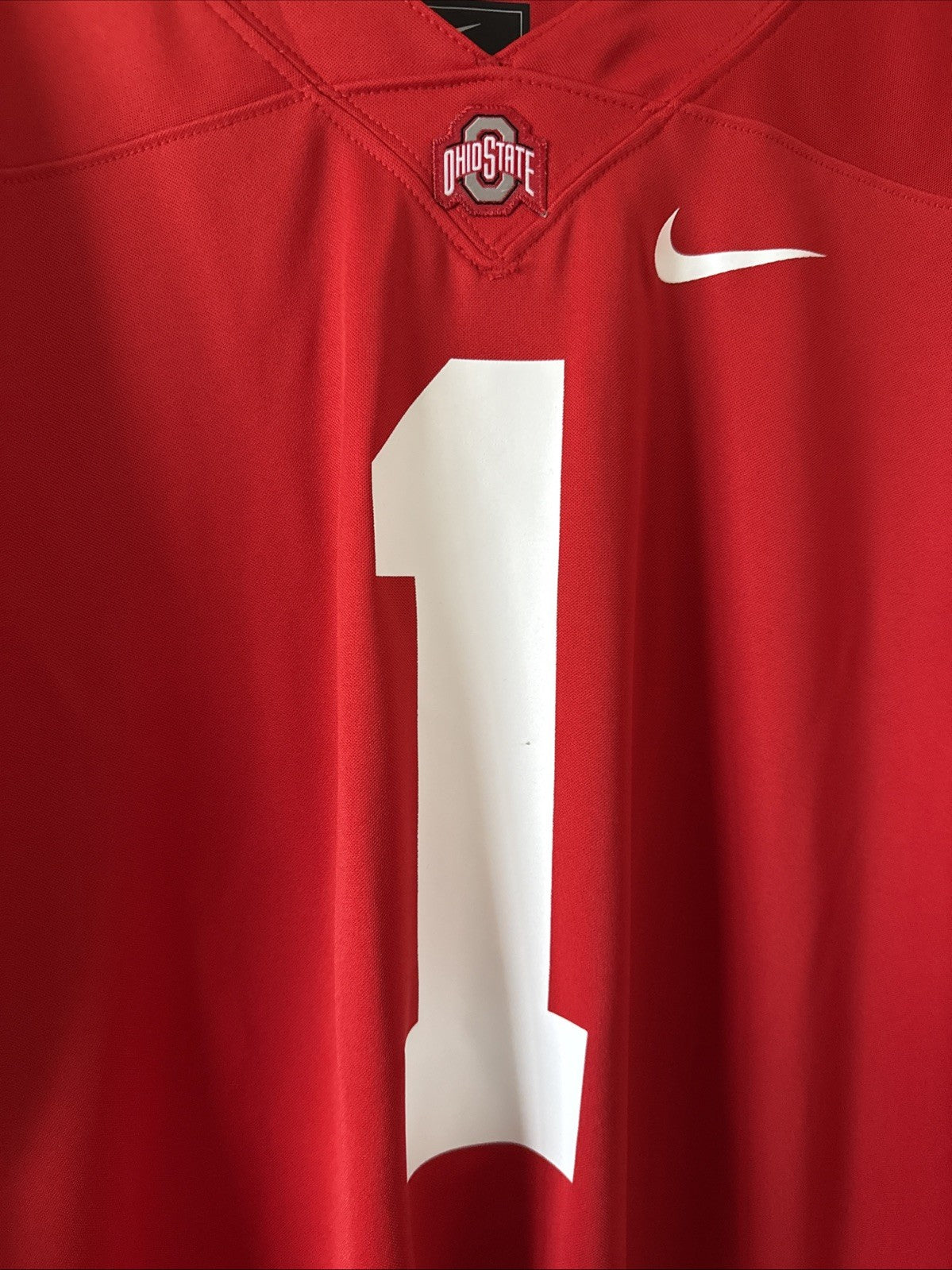 Men’s Nike Will Howard #1 Ohio State Buckeyes NCAA Jersey Sz XL - Red RARE