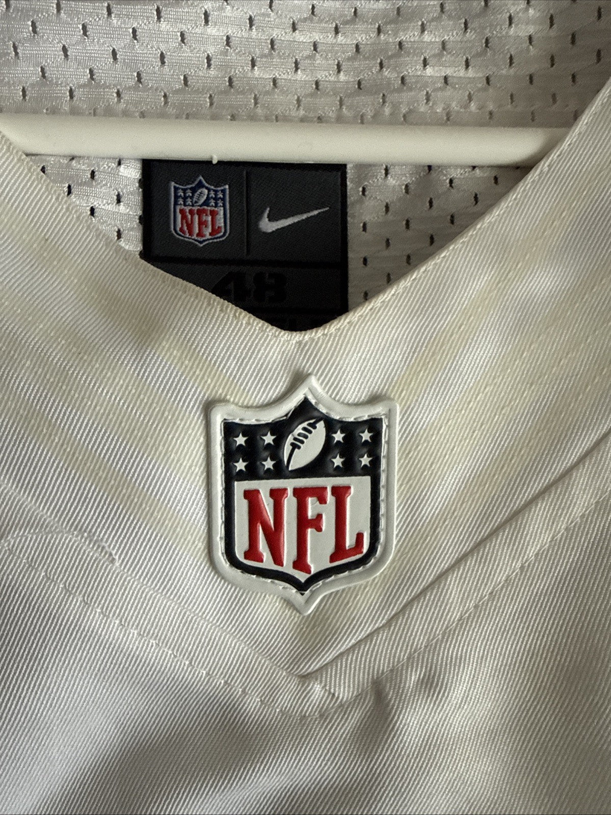 Men’s Nike Pat McAfee #1 Indianapolis Colts Vapor Elite Jersey Sz 48 White RARE